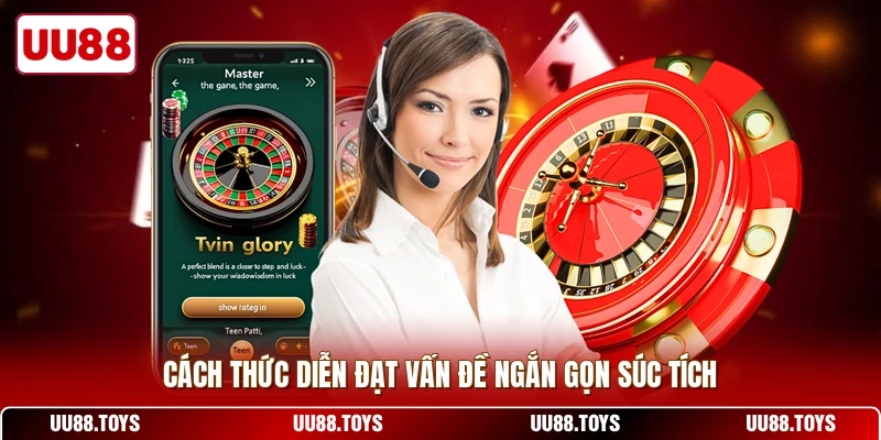 Cách thức diễn đạt vấn đề ngắn gọn súc tích