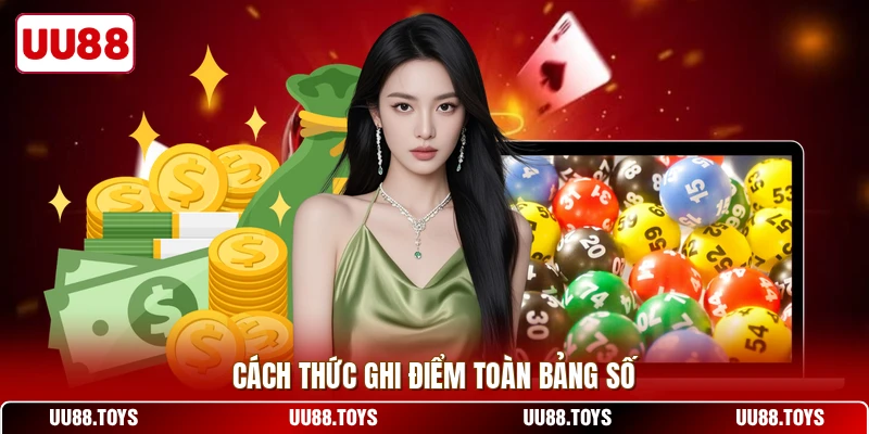 Cách thức ghi điểm toàn bảng số