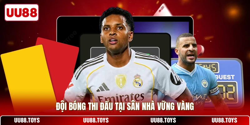 Đội bóng thi đấu tại sân nhà vững vàng