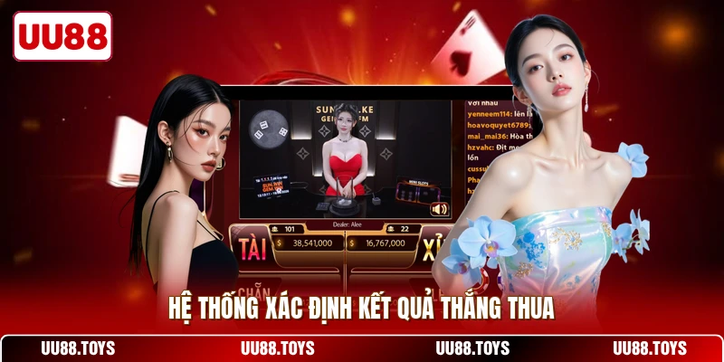 Hệ thống xác định kết quả thắng thua