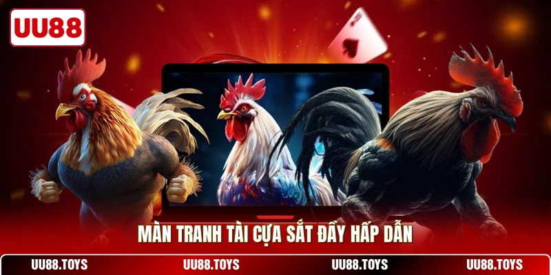 Màn tranh tài cựa sắt đầy hấp dẫn 