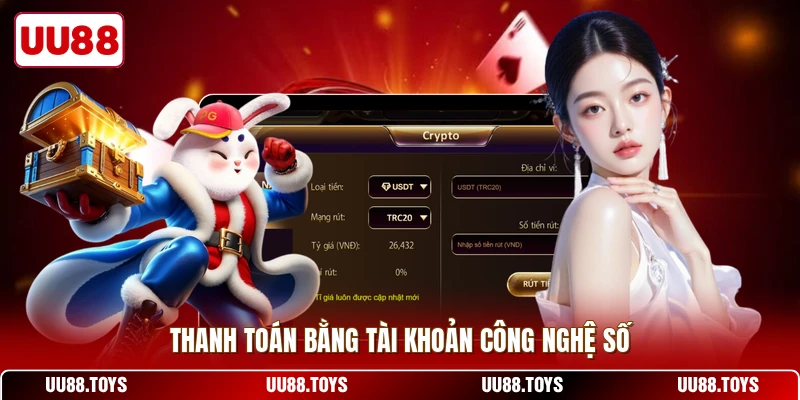 Thanh toán bằng tài khoản công nghệ số