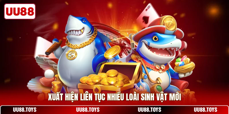 Xuất hiện liên tục nhiều loài sinh vật mới